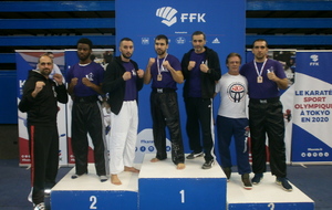 COUPE DE FRANCE DE KARATE CONTACT FFK  9/12/2018 PARIS