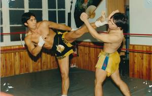 gabriel lamy un precurseur de la boxe thai que j'ai combattu en 1985 