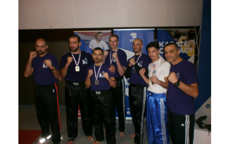 Team bushido coupe de France full contact ffk du 4/11/2018 paris 