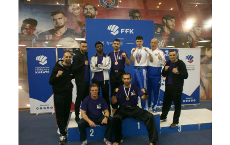 championnat de France K contact du 09/03/2019 a paris Coubertin 